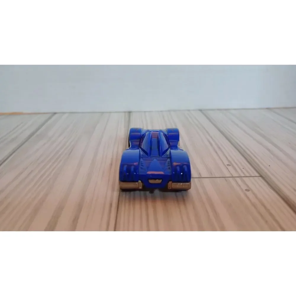Hot Wheels Teegray Mattel Sports Car, 1:64 Scale Loose Blue Miniature Toy Car